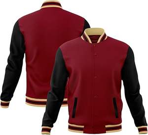 Veste varsity pour homme avec logo brodé personnalisé, toile écologique respirante, style vintage d'hiver, Pakistan - Product Image 1