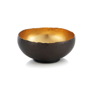 New Modern Designsr Home Kitchen Table Decor Food Serving <b>Bowl</b> High Quality Hammered <b>Metal</b> <b>Bowl</b> Kitchen Use For Best Sale - Product Image 4