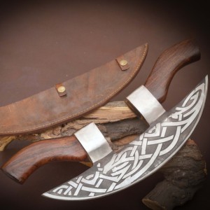 Venta al por mayor personalizada industrial de alta calidad OEM ODM servicio Pizza Axe hecho en fábrica barato bajo precio hecho a mano de acero inoxidable - Product Image 6