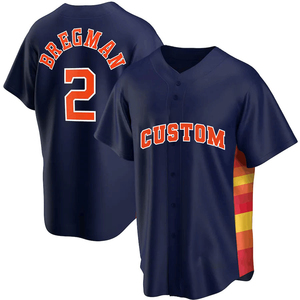 Jersey de béisbol con cuello en V y botones de dos colores a rayas de poliéster sublimado personalizado jerséis de béisbol de hip hop personalizados - Product Image 1