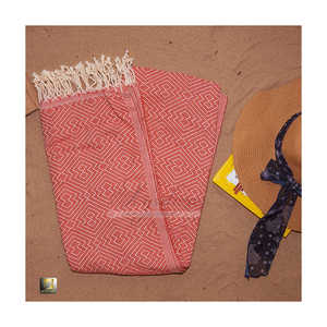 Toallas de playa de algodón de tamaño familiar a la moda inspiradas en la cultura turca Colores llamativos Funcional Elegante al por mayor - Product Image 6
