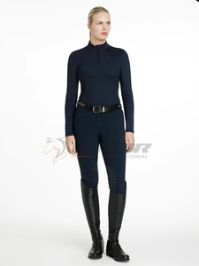 Top base para montar todos los días con tela suave y transpirable, tecnología de secado rápido, movimiento flexible, capas base para montar a caballo para mujer - Product Image 6