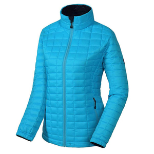 Blouson d'hiver personnalisé 2026 pour femme, matelassé, coupe bomber, à manches longues, épais, avec fermeture éclair - Product Image 1