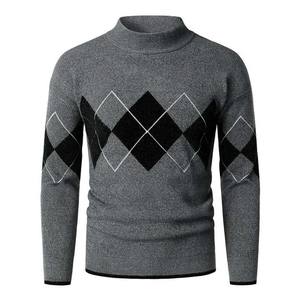 High Quality Winter Casual High Neck <b>Cardigan</b> Blank Cotton <b>Wool</b> <b>Men's</b> Sweaters <b>Wool</b> Liner New Fashion Design Sports Wear - Product Image 1