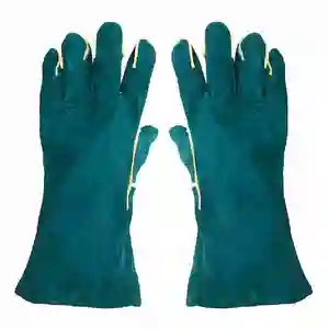 Guantes de soldadura de cuero de grano superior, máxima flexibilidad, suave, alta resistencia al calor, tig