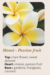 Candela Artigianale di Lusso Moderna per Aromaterapia al Monoï e Frutto della Passione 25cl, Logo Personalizzato, Cera Mista, Barattolo in Vetro Cilindrico, 55 Ore - Product Image 5