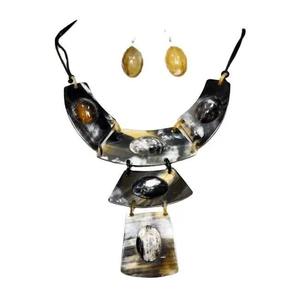 Collar artesanal Javed de la mejor calidad, colgante de cuerno de Búfalo con estilo personalizado para mujer, collar de estilo Animal pulido - Product Image 3