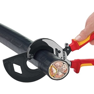 เครื่องตัดสายเคเบิล KNIPEX ความยาวรวม 320 มม. ขัดเงาพร้อมด้ามจับหลายส่วนประกอบสำหรับมีดและเครื่องมือระดับมืออาชีพขนาด 600 มม. - Product Image 6