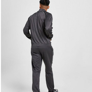 Ensemble de survêtement pour homme en coton 100% imprimé sur mesure en gros, coupe ajustée, couleur unie, sweat-shirt à capuche, pantalon de survêtement évasé superposé, hiver - Product Image 2