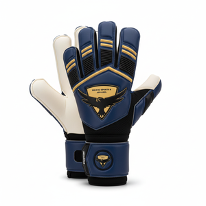 Универсальные регулируемые дышащие профессиональные вратарские перчатки с защитой пальцев, нескользящие, на липучке, для футбола, из полиуретана - Product Image 5