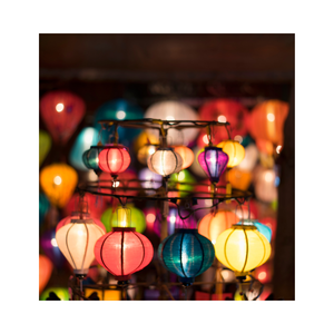 Linternas de lámparas de bambú de seda tradicional para decoración de Año Nuevo, linterna de artesanía superior decorativa/linterna de seda de Bambú - Product Image 1