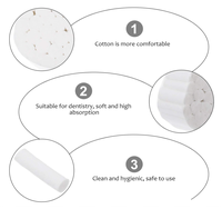 Rouleaux de coton dentaire DEBO - Haute absorption d'eau et certifiés CE, qualité médicale, fabricant chinois, prix d'usine, vente en gros
