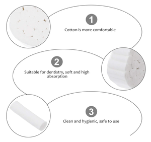 Rollos de Algodón Dental DEBO - Alta Absorción de Agua y Certificación CE, Grado Médico, Precio de Fábrica, Venta al Por Mayor - Product Image 5
