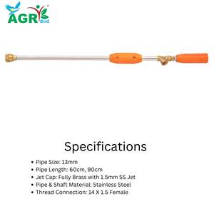 Brass Knapsack Spray <b>Gun</b> 75cm <b>High</b> <b>Pressure</b> Agriculture <b>Water</b> Sprayer Durable Brass Body Manual Farm Tool - Product Image 5