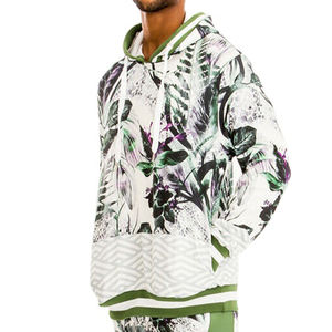 Survêtement en coton léger à bas quantité minimale de commande Nouveaux survêtements personnalisés à imprimé ajusté par sublimation - Product Image 2