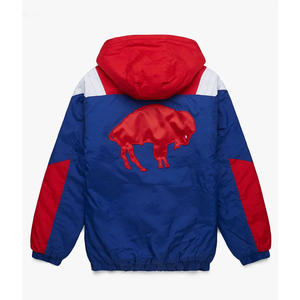 Chaqueta Escolar Personalizada con Bolsillos Tipo Canguro, Chaqueta Cortavientos Ligera con Media Cremallera, Chaqueta de Moda para Exteriores y Lluvia - Product Image 4