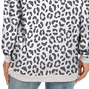 Nuevos estilos Algodón Fleece Precio de fábrica Sudaderas para mujeres Sudadera de manga larga profesional - Product Image 3