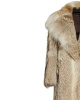 Manteau long en fausse fourrure beige pour femmes, luxueux, épais, d'hiver, long, en peluche, doux, chaud, moelleux, élégant, vêtement d'extérieur tendance