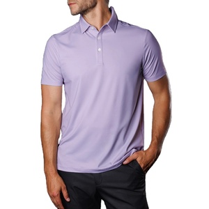 Camiseta Polo personalizada OEM algodón liso en blanco manga corta 300 gramos peso logotipo frontal ajuste regular - Product Image 2