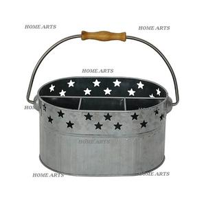 Porte-Couverts Galvanisé de Qualité Supérieure pour Accessoires de Cuisine Forme Ovale Porte-Couverts au Prix le Plus Bas - Product Image 1