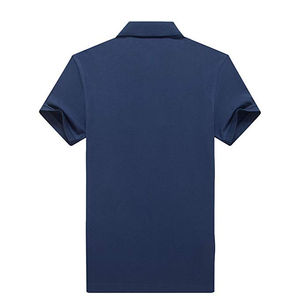 Polo homme personnalisé 2026 en coton respirant de haute qualité à manches courtes, imprimé avec boutons décoratifs, 210G - Product Image 4