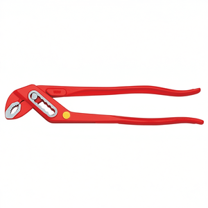 Pince à pompe à eau rouge polie VBW, longueur 300 mm et largeur de serrage 40 mm, catégorie de produits : Déboucheurs de toilettes - Product Image 3
