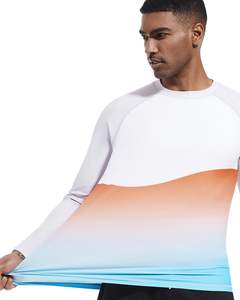 Suministro Directo de Fábrica, Camiseta Deportiva Ligera para Hombre, Diseña Tu Propio Estilo, Camiseta Deportiva de Poliéster y Elastano en Color Sólido - Product Image 6