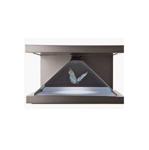 Affichage pyramidal holographique 3D en cristal à 4 faces de haute qualité pour la publicité, les spectacles sur scène, les magasins de détail, avec conception de contenu gratuite - Product Image 1