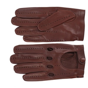 Gants en cuir de conception personnalisée de haute qualité Gants en cuir confortables En stock Gants en cuir - Product Image 4
