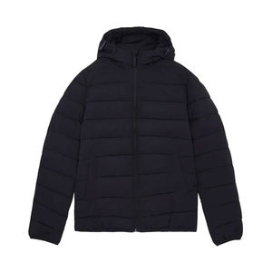 Vêtements d'extérieur, vente chaude, veste matelassée d'hiver pour homme, décontractée, à fermeture éclair, respirante, grande taille, imperméable, recyclée, OEM 2026 - Product Image 1