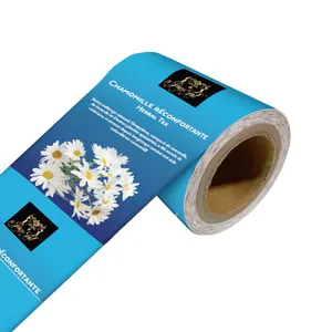 Custom Logo Sachet Personalize Scented Plastic Roll Film Sachets Small Packaging Bag For Coffee Tea