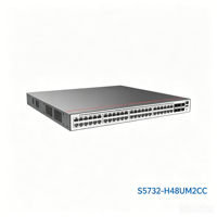 Commutateur Cloud Engine S5732-H48UM2CC 48 ports Gigabit 10G avec licence 40GE 100GE Uplink, Commutateur de Noyau de Campus Géré Couche 3 2.56Tbps