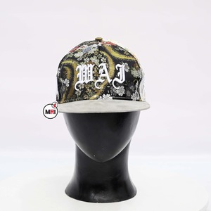 Venta al por mayor de alta calidad de 5 paneles de árbol real de la sublimación Impresión digital deporte sombrero personalizado 3D bordado Logo gorra de béisbol - Product Image 1