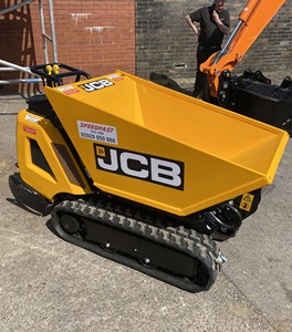 Mini dumper sobre orugas con motor, caja de cambios y bomba de alto rendimiento para agricultura y paisajismo disponible para la venta. - Product Image 2