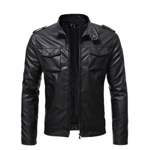 Winter <b>Long</b> Leather <b>Jackets</b> for <b>Men</b> Factory Direct Heavy Duty Outerwear <b>jacket</b> for <b>men</b> - Product Image 1