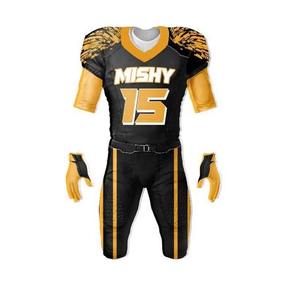 Uniformes de Fútbol Americano al Mejor Precio, Ropa Deportiva Transpirable en Oferta, Precio Económico con Nombre de Equipo - Product Image 4