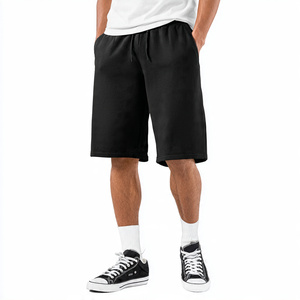 กางเกงวอร์มผ้าฟลีซสำหรับผู้ชายกางเกงวิ่งจ๊อกกิ้งกางเกงขาสั้นซับเหงื่อสำหรับผู้ชายเครื่องแต่งกายแนวสตรีทของผู้ชายกางเกงวิ่งจ็อกกิ้ง450ระบบ GSM - Product Image 4