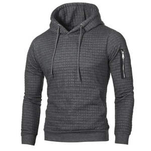 Sweat-shirts d'hiver pour hommes à manches longues, respirants, 100% coton, avec broderie, design thermique de haute qualité - Product Image 5