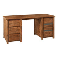 Bureau de jeu en bois de Sheesham massif et écologique, garantie à vie (résistant aux termites) L 160x70x78cm
