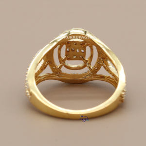 VVS Clarity Baguette Cut 925 Anillo de compromiso de boda de plata esterlina Moissanite Diamond Elegante perla Joyería Fiestas de mujeres - Product Image 4