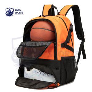Bolsa de Baloncesto de Poliéster Ligera, Cómoda, Colorida, Transpirable, con Cierre de Cremallera Suave, Ajustable en los Hombros, con Logotipo Personalizado - Product Image 1