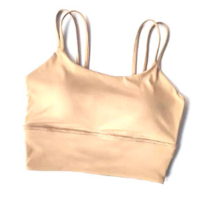 High Quality Plus Size Sports Bra – 80% Nylon 20% Spandex Breathable Gym Fitness Workout <b>Top</b> with Removable Padded <b>Compression</b> - Product Image 1