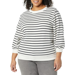 Sudadera holgada Harajuku de algodón coreano para mujer, sudadera con estampado de letras de tendencia, hombro caído, talla XS, ropa larga - Product Image 3