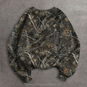 เสื้อสเวตเตอร์ผู้ชายสำหรับฤดูหนาวผ้าคอตตอน100% ฟอกสีกรดผ้าเทอร์รี่กันยับไม่ยับออกแบบ3D ได้ตามต้องการ - Product Image 6