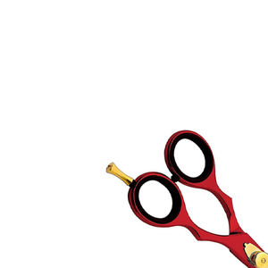 Tijeras de corte de pelo de barberos de primera calidad, tornillo ajustable de acero inoxidable, tijeras de peluquería - Product Image 5