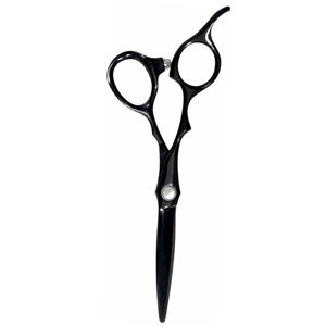 Noir fait sur commande de ciseaux de coupe de cheveux enduit des lames pointues d'acier en métal 6 "ciseaux de coiffeur de coupe de cheveux de coiffure - Product Image 5
