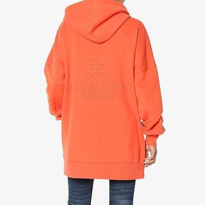 Sudaderas Largas de Invierno para Mujer, 100% Algodón, Color y Talla Personalizados, Logotipo Frontal, Diseño Más Reciente de 2025 - Product Image 2