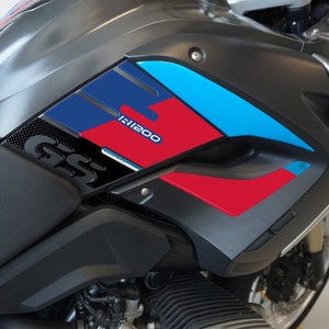 Adesivi di Protezione Laterale 3D su Misura 2008-2012 per BMW 1200 GS R1200, Compatibili con Paraserbatoio per MOTO - Product Image 1