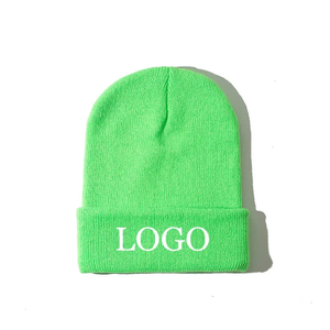 Hot Selling Knitted <b>Beanies</b> With Custom Logo Sports Stylish Cuffed Hats Designed for Both Men and <b>Women</b> - Product Image 5