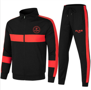 2025 hommes de haute qualité coupe-vent respirant couleur unie ensembles de gymnastique hiver décontracté surdimensionné survêtement manches longues Fitness décontracté - Product Image 3